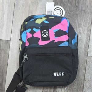 NEFF | Colorful Camouflage Covershot Sling Backpack *NWT